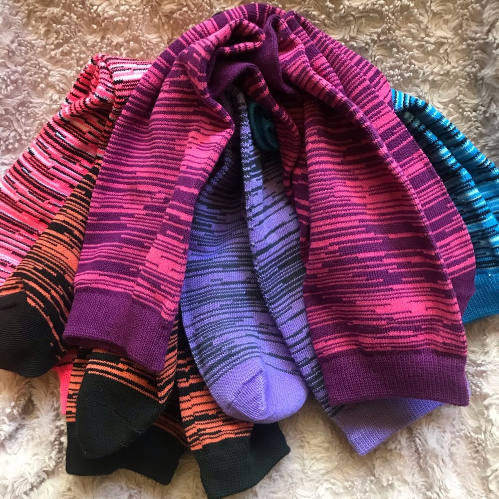 Mid calf length socks